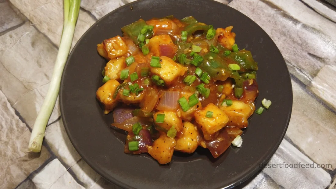 Chilli Paneer Dry Recipe