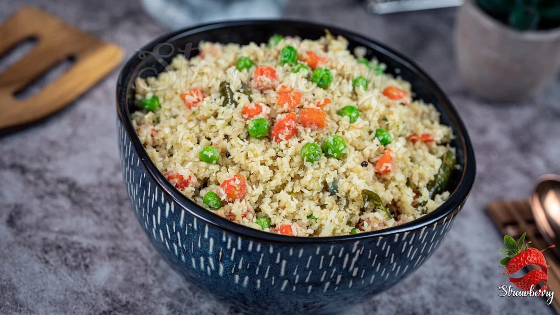 Cauliflower Rice — Gobi Upma