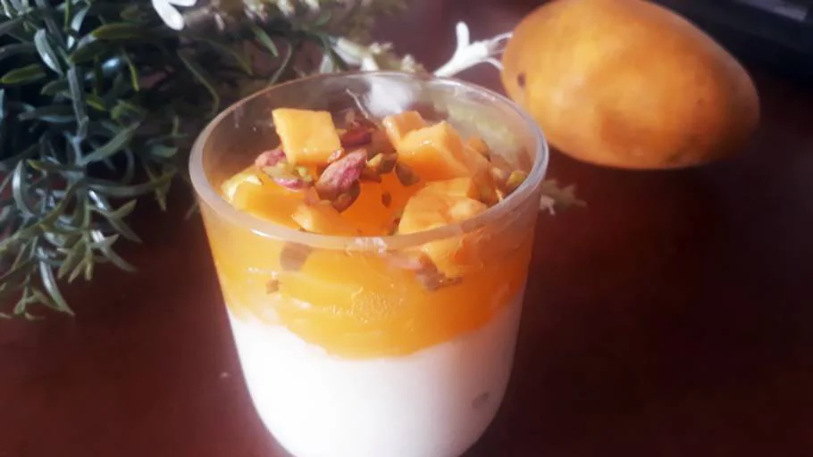 Mango Mehalabaya — Milk Pudding