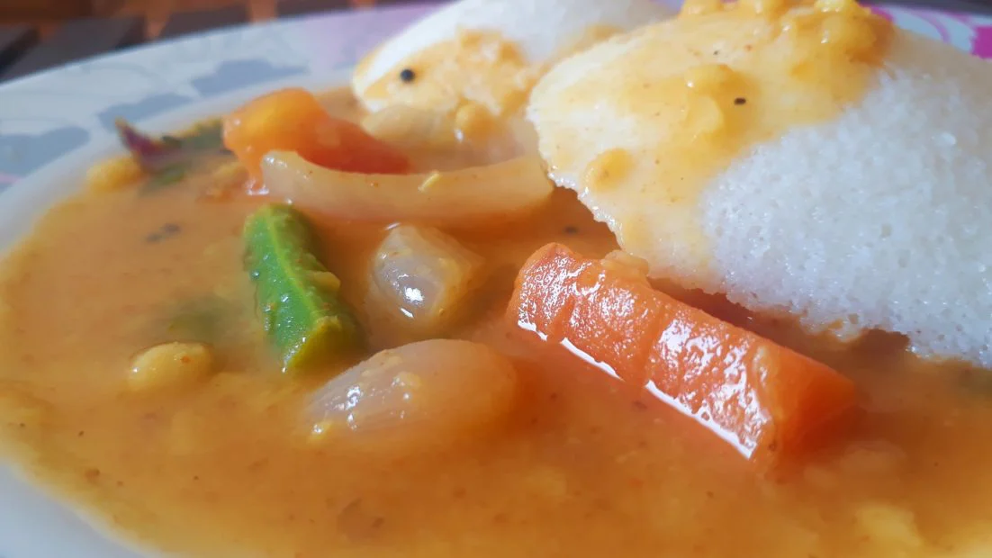 Lady's Finger/ Vendakkai/ Okra Sambar Recipe