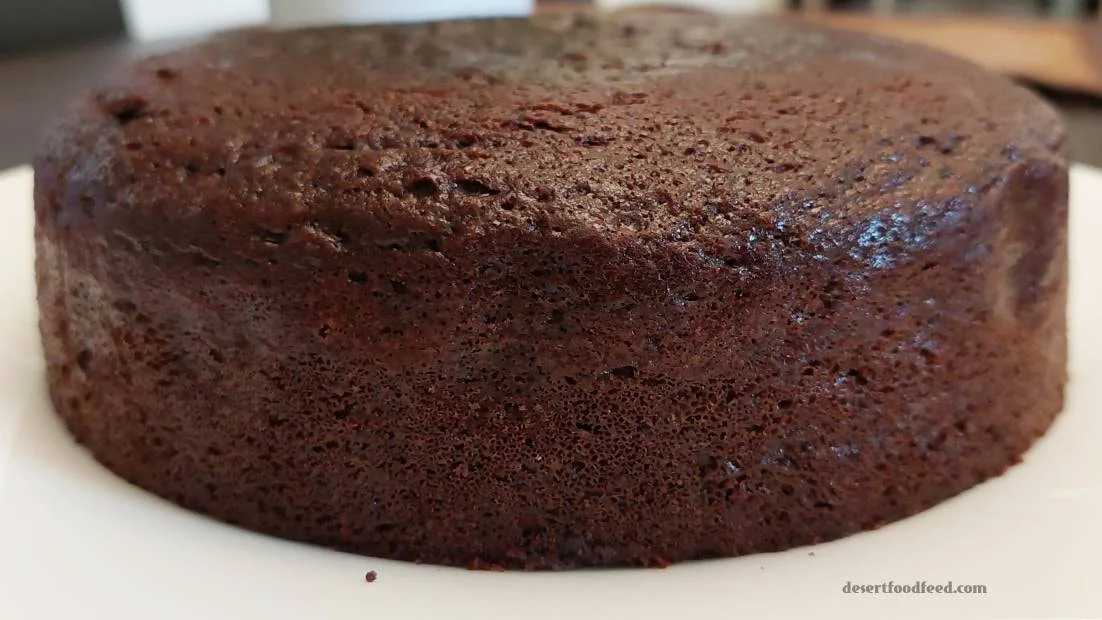Eggless Chocolate Cake Recipe