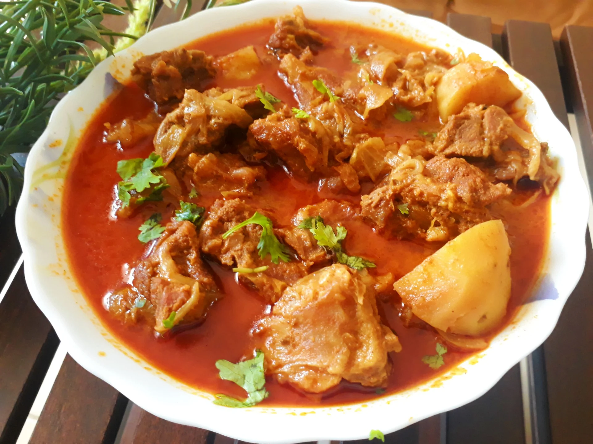 Punjabi Mutton Curry in Pressure Cooker — Easy