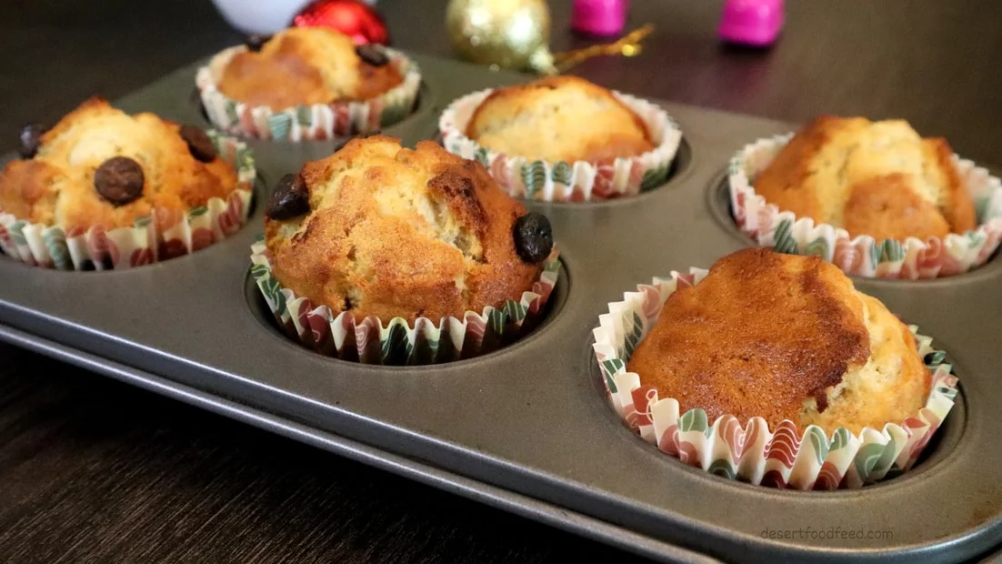 Small Batch Banana Muffins