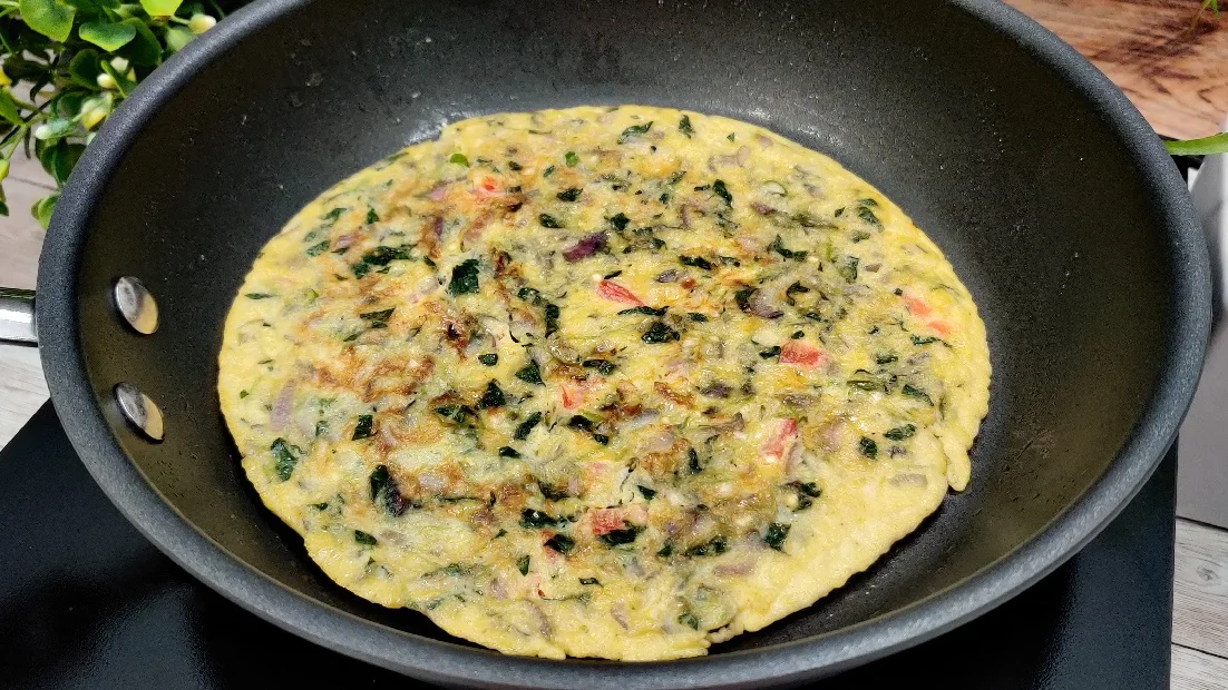 Microgreens Omelet Recipe