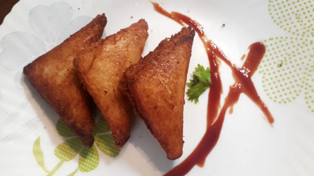 Paneer Bread Samosa