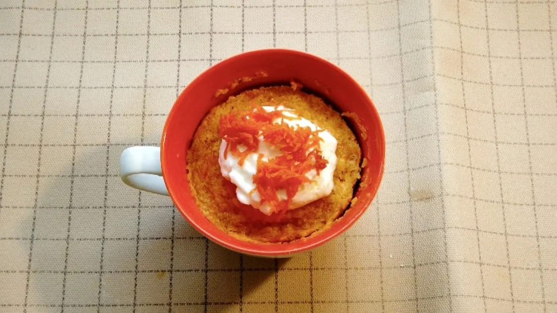 Carrot Mug Cake Recipe