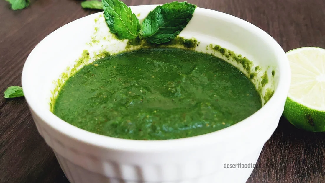 Green Chutney for Bombay Sandwich