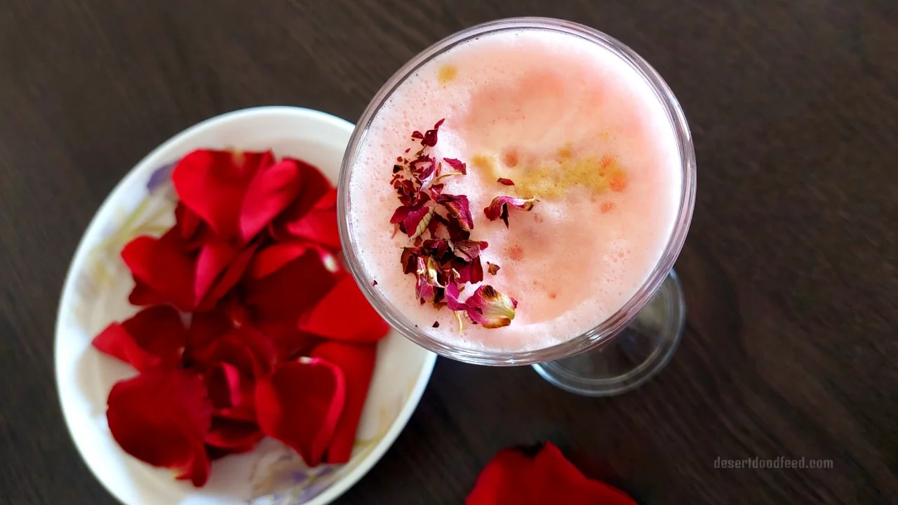 Iced Rose Latte Recipe