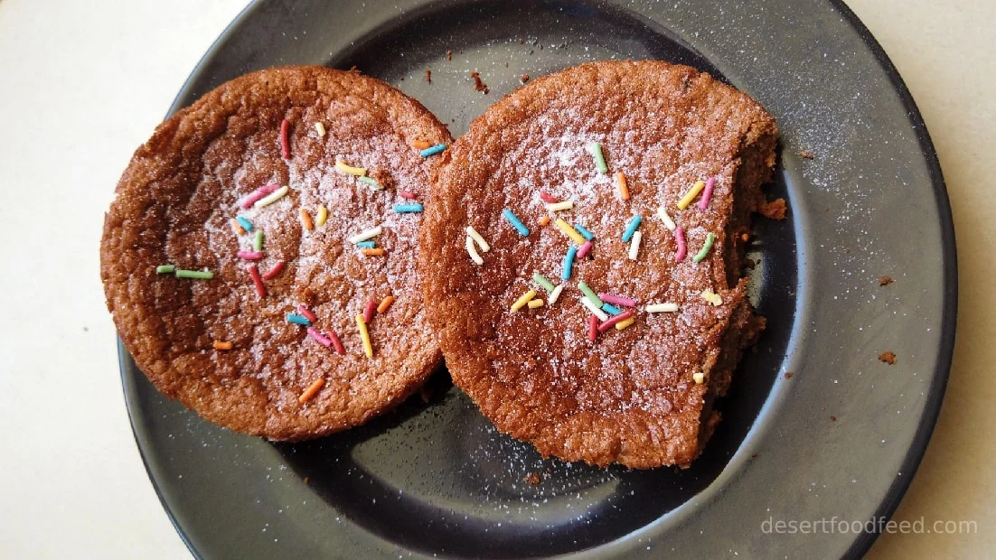Two Ingredient Chocolate Pancakes