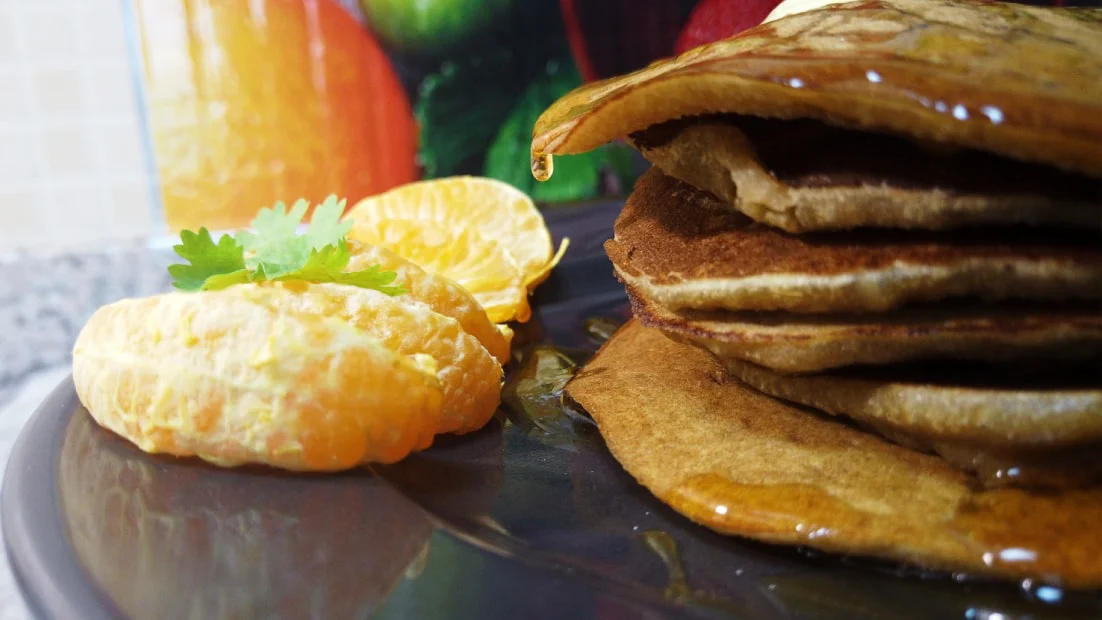 Jaggery Wheat Pancakes