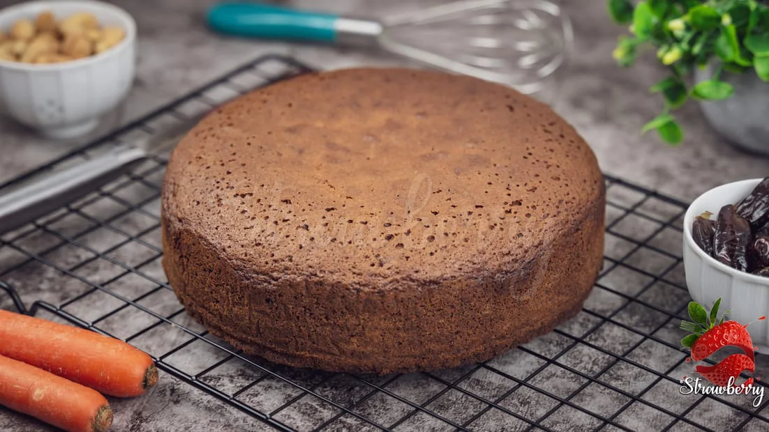Carrot Dates Cake Recipe