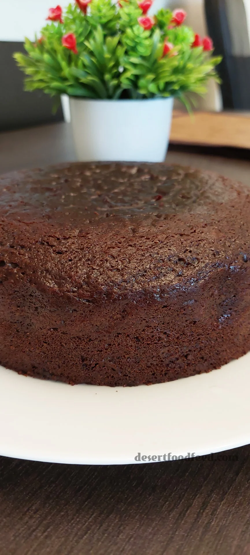 Eggless Chocolate Cake Recipe