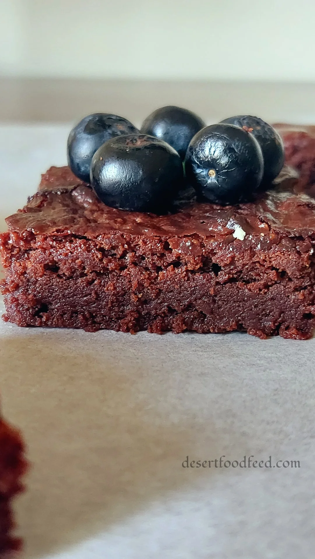 Fudgy Eggless Brownie Recipe