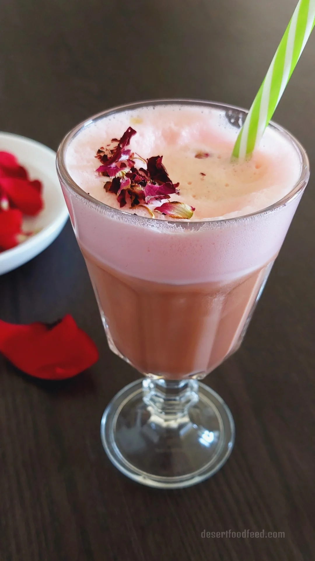 Iced Rose Latte Recipe