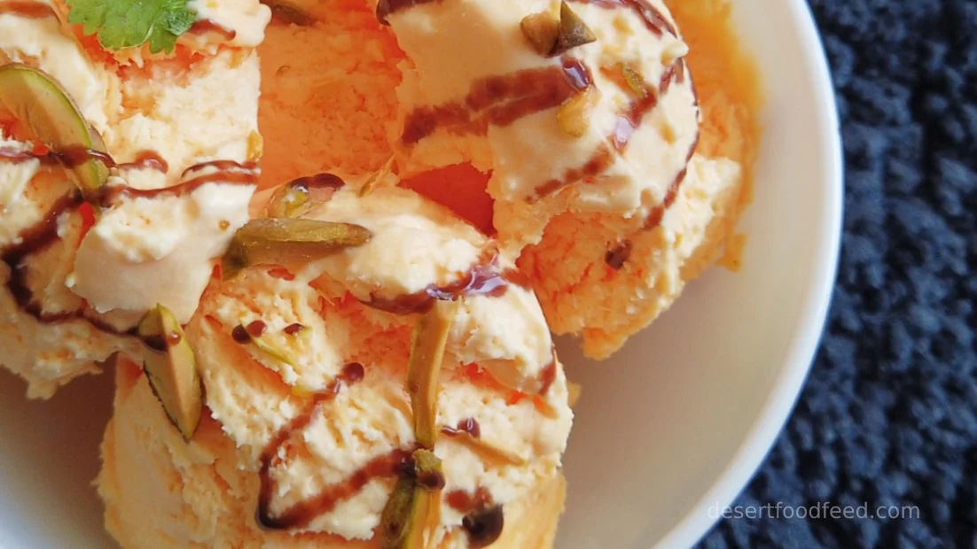 Orange Ice Cream Recipe