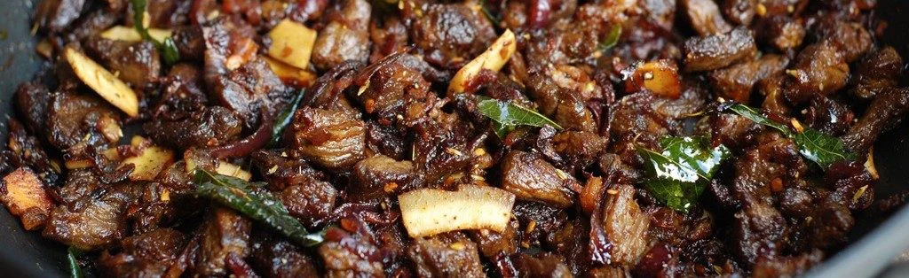 Beef Coconut Fry Recipe | Beef Fry