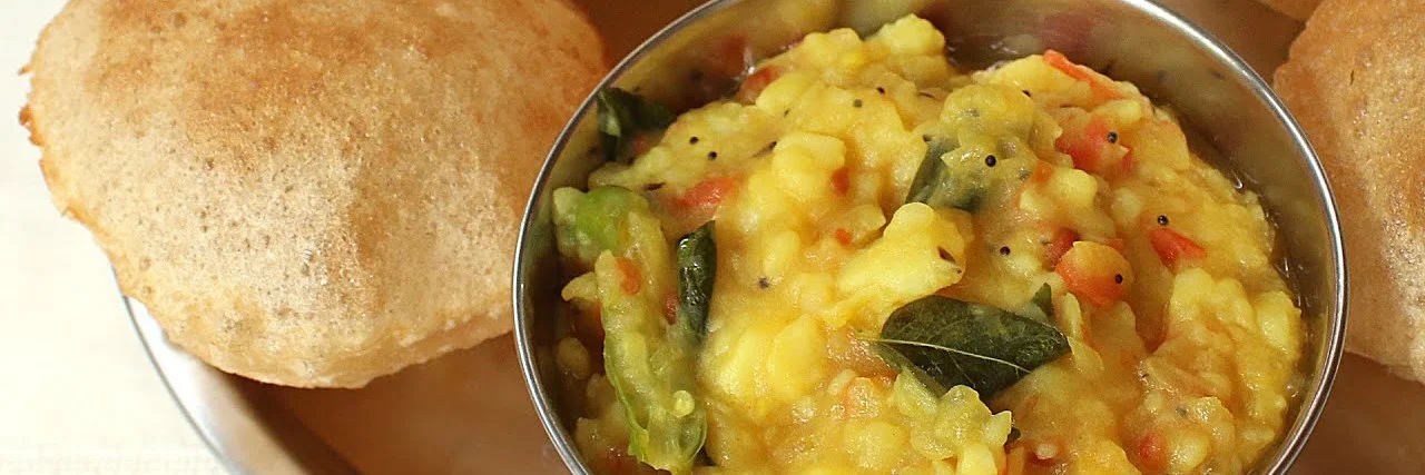 How to make Poori Masala | Recipes