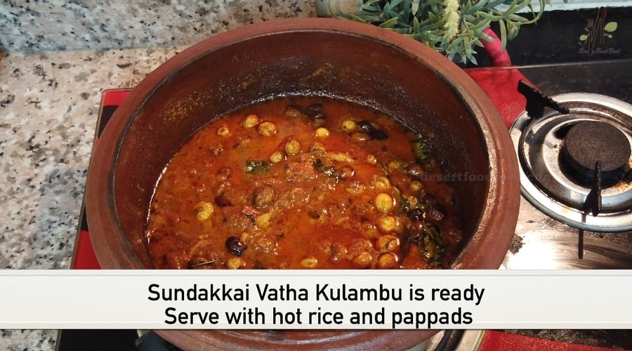 Sundakkai Vatha Kulambu