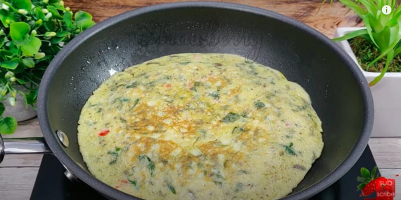 microgreens omelet recipe