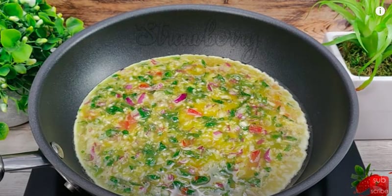 microgreens omelet recipe