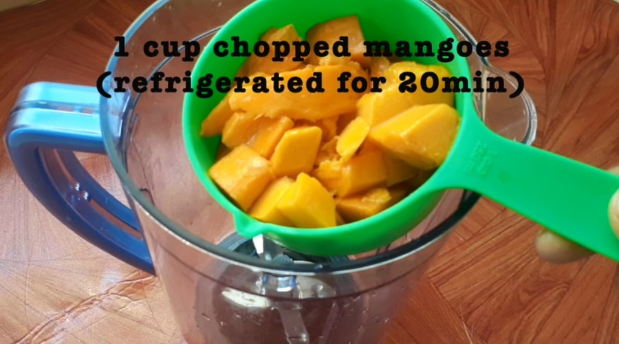 mango-butterscotch shake