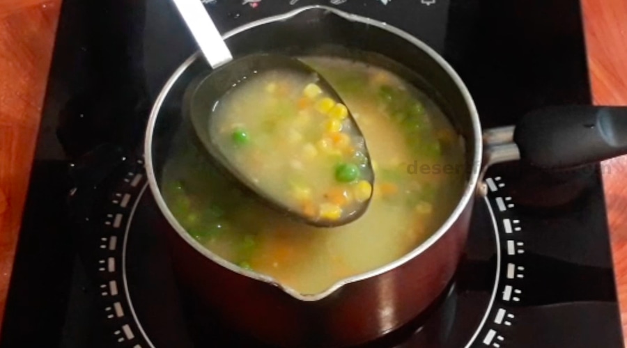 sweetcorn soup