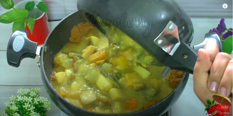 mix vegetable sambar