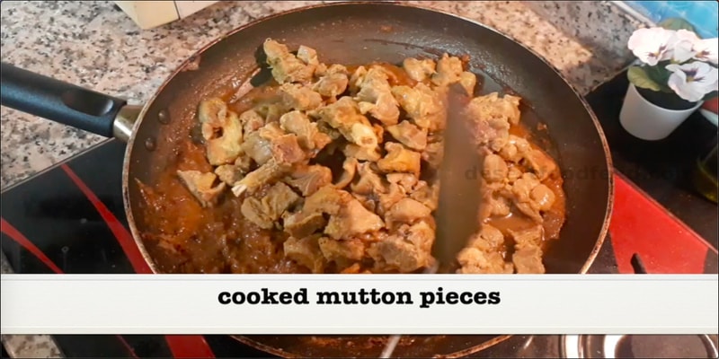 spicy mutton fry
