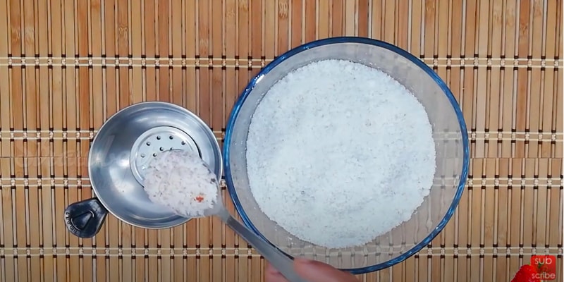puttu using homemade rice flour