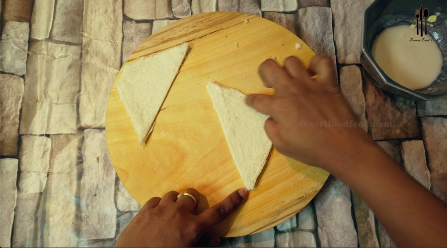 Paneer Cheese Bread Samosa