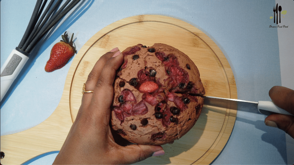 Strawberry Chocolate Ice Cream Cake