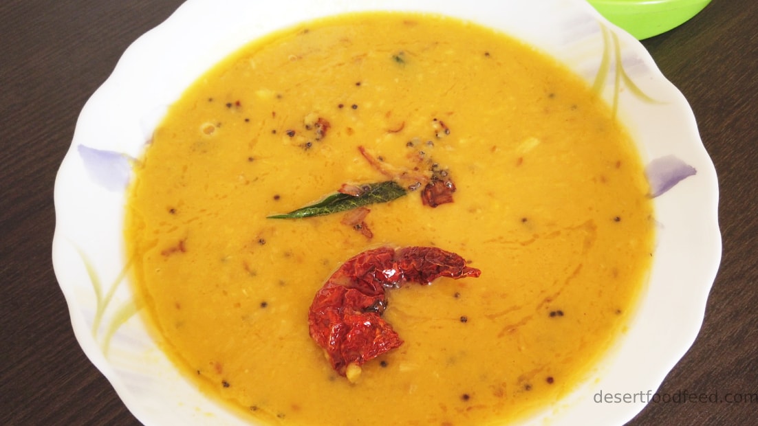 Dal Tadka Paruppu Curry