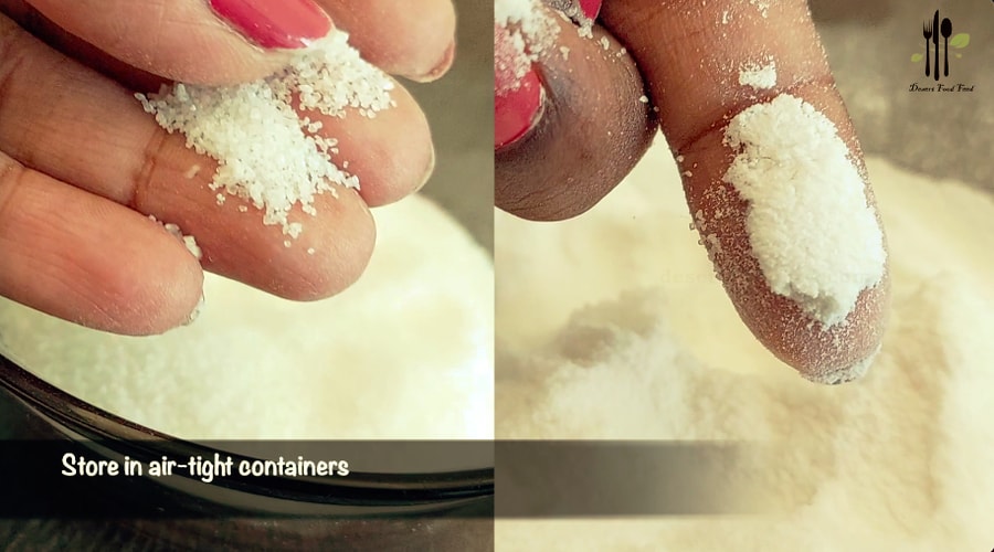 How to make Icing Sugar & Caster Sugar
