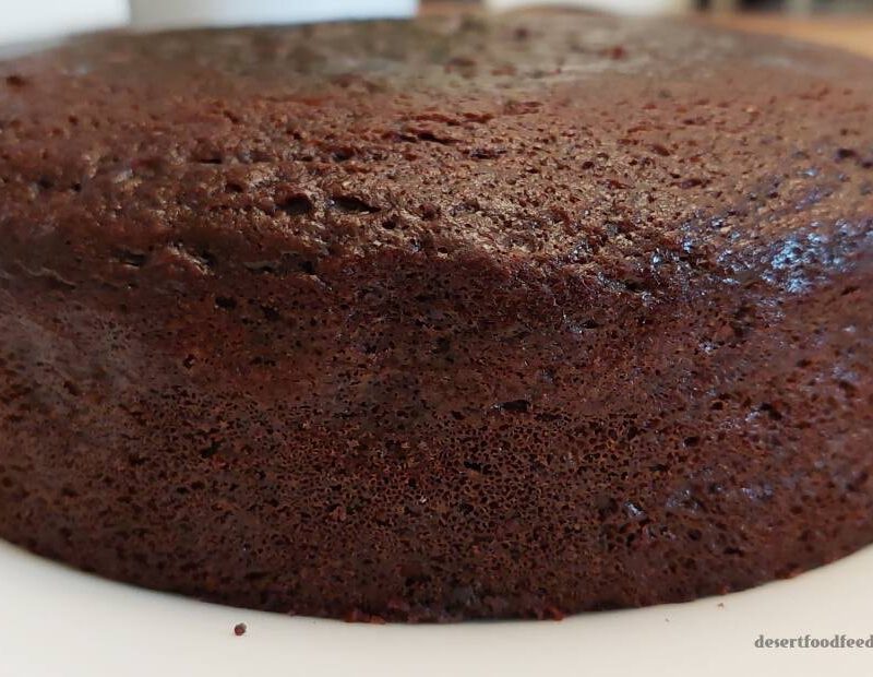 Eggless Chocolate Cake Recipe