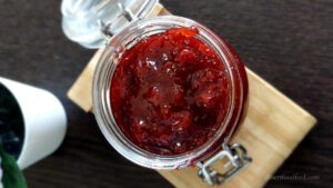 small batch strawberry jam